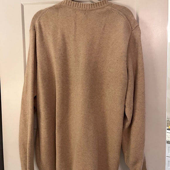 Classic LL Bean Beige Men's Sweater - Picture 4 of 4